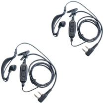 Kit 2 Fones Para Rádio Comunicador UV82 Reforçado