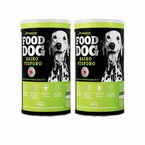 Kit 2 Food Dog Suplemento Cães Baixo Fosforo Botupharma 500g Kit 2 Food Dog Suplemento Cães Baixo Fosforo Botupharma 500g
