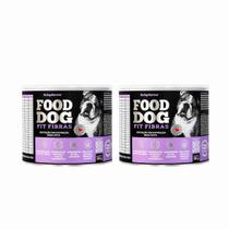 Kit 2 Food Dog Suplemento Cães Fit Fibras Botupharma 100g