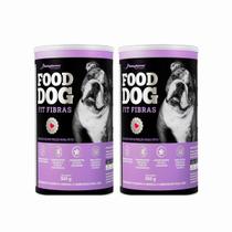 Kit 2 Food Dog Suplemento para Cães Fit Fibras Botupharma 500g