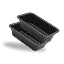 Kit 2 Forma Assadeira de Pão Antiaderente Retangular Não Gruda Bolo inglês