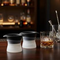 Kit 2 Forma de Gelo Redonda Kit 2 Forma de Gelo Redonda