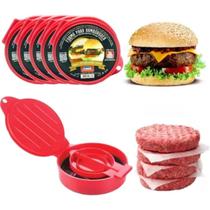 Kit 2 Forma Modelar Hamburguer Caseiro Recheado Gourmet Kit 2 Forma Modelar Hamburguer Caseiro Recheado Gourmet