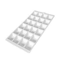 Kit 2 Forma Molde Ravioleira 24 Ranhuras Mini Pastel Ravioli