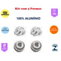 Kit 2 Forma Vulcão e 2 Forma Suíça Gomada