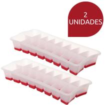 Kit 2 Formas De Gelo Flexivel Plastico Sanremo Kit 2 Formas De Gelo Flexivel Plastico Sanremo