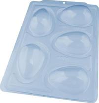 Kit 2 Formas especial p/ ovo de pascoa liso 100g 3 partes c/ silicone bwb 3615 sp 48 Kit 2 Formas especial p/ ovo de pascoa liso 100g 3 partes c/ silicone bwb 3615 sp 48