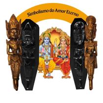 Kit 2 Formas Para Esculturas Rama e Sita Casal Hindu Gesso