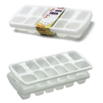 Kit 2 Formas para Gelo Plástica - Ercaplast