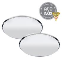 Kit 2 Formas Para Pizza Aço Inox 35cm Tramontina