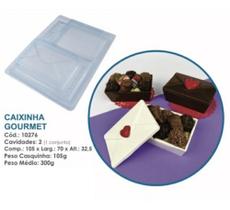 Kit 2 Formas Silicone 3 Partes Caixinha Gourmet Bwb 10276