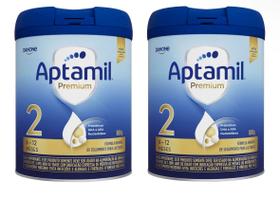 Kit 2 Formula Aptamil Premium 2 400g 6-12 meses