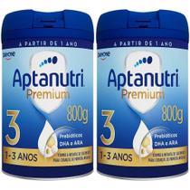 Kit 2 Fórmula Infantil Aptanutri Premium 3 800g Cada