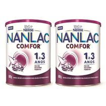 Kit 2 Fórmulas Infantil Nanlac Comfor 800g cada Kit 2 Fórmulas Infantil Nanlac Comfor 800g cada