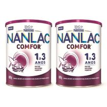 Kit 2 Fórmulas Infantil Nanlac Comfor 800g cada