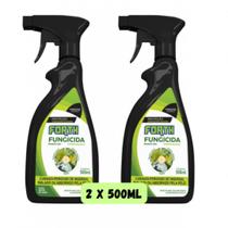 Kit 2 Forth Anti Fungos 500ml Manchas Ferrugens Oídios Jardim