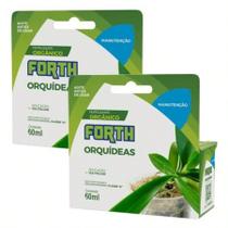 Kit 2 Forth Fertilizante Orquídeas Manutenção Concentrado