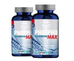 Kit 2 __Fosfoetanolamin_Unica fórmula USP 90 cps PhosphoMax - QUALITY ONE GROUP