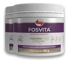 Kit 2 Fosvita Vitafor Fibras Alimentares 250g Sem Sabor