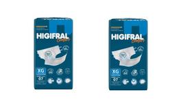 Kit 2 Fralda Adulto Higifral Confort XG Com 7 Und - Eurofral