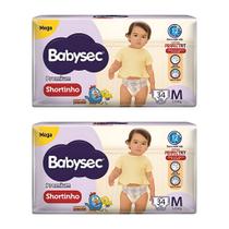 KIT 2 Fralda Calça Babysec Premium Mega Shortinho Pants - Todos os Tamanhos KIT 2 Fralda Calça Babysec Premium Mega Shortinho Pants - Todos os Tamanhos