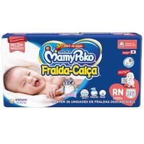 KIT 2 FRALDA CALÇA MAMYPOKO SUPER SECA RN 36 un