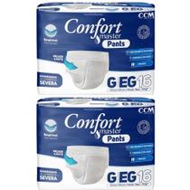 Kit 2 Fralda Descartavel Geriatrica Confort Master Pants