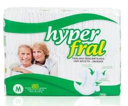 KIT 2 FRALDA GERIÁTRICA HYPERFRAL M/ 50 = 100 un KIT 2 FRALDA GERIÁTRICA HYPERFRAL M/ 50 = 100 un