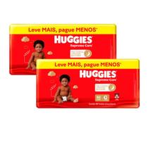 Kit 2 Fralda Huggies Supreme Care Tamanho G 92 Unidades Descartáveis Kit 2 Fralda Huggies Supreme Care Tamanho G 92 Unidades Descartáveis