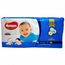 Kit 2 Fralda Huggies Tripla Proteção Turma Da Mônica - M