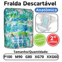 KIT 2 FRALDA INFANTIL CONFORTFRAL BABY 2 LINHA Pants tipo calcinha