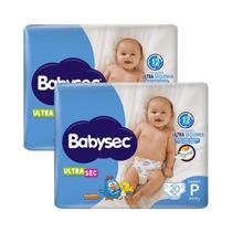 Kit 2 Fraldas Babysec Ultrasec Jumbinho Galinha Pintadinha P com 20 unidades Kit 2 Fraldas Babysec Ultrasec Jumbinho Galinha Pintadinha P com 20 unidades