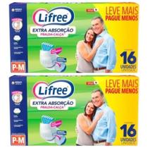 Kit 2 Fraldas Calca Geriatrica Extra Abs P/M 16 Unidades cada Kit 2 Fraldas Calca Geriatrica Extra Abs P/M 16 Unidades cada