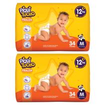 KIT 2 Fraldas Descartáveis Piquitucho Hiper - Todos os Tamanhos