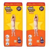 KIT 2 Fraldas Descartáveis Piquitucho Hiper - Todos os Tamanhos