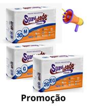 Kit 2 Fraldas Geriatrica Descartavel Suavidade Classic Kit 2 Fraldas Geriatrica Descartavel Suavidade Classic