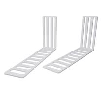 Kit 2 Frame/Flame Suporte Cabeceira Cama Box 4 Parafusos