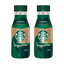 Kit 2 Frappucino Starbucks Café Clássico 280ml Kit 2 Frappucino Starbucks Café Clássico 280ml