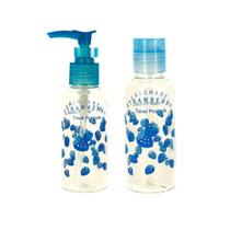 Kit 2 Frascos Viagem Plástico Azul Higiene Pessoal 100ml Kit 2 Frascos Viagem Plástico Azul Higiene Pessoal 100ml