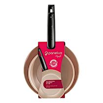 Kit 2 Frigideira Antiaderente Não Gruda Panelux Magnific Cereja 20 e 16 cm