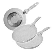 Kit 2 Frigideira Cerâmica Antiaderente Ibiza Vanilla 20cm Kit 2 Frigideira Cerâmica Antiaderente Ibiza Vanilla 20cm