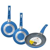 Kit 2 Frigideira De Ovo Hambúrguer Cerâmica Antiaderente 14cm