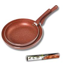 Kit 2 Frigideiras Indução 24cm 20cm Cobre Inox Moda do Chef