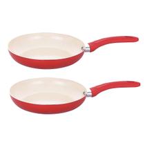 Kit 2 Frigideiras Revestimento Cerâmico Rubi 1,8Mm 22Cm Kit 2 Frigideiras Revestimento Cerâmico Rubi 1,8Mm 22Cm