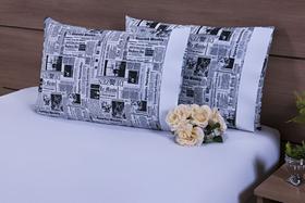 Kit 2 Fronha 180 Fios 90x50 + 2 Big Travesseiro Silicone Kit 2 Fronha 180 Fios 90x50 + 2 Big Travesseiro Silicone