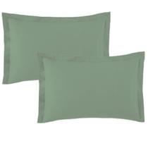 Kit 2 fronha 3 abas - 50 x 70 - diversas cores - bom sono