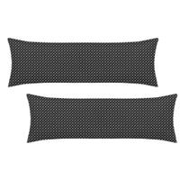 Kit 2 fronha body pillow - 40 x 130 - diversas cores - bom sono Kit 2 fronha body pillow - 40 x 130 - diversas cores - bom sono
