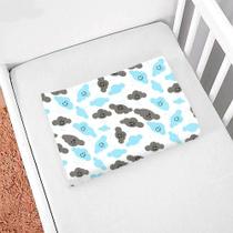 Kit 2 Fronha De Berço Simples 30x40 Bainha Capa Para Travesseiro Infantil 100 Algodão