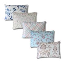 Kit 2 Fronhas (1 par) 150 fios microfibra 70x50cm sortidas