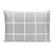 Kit 2 Fronhas 90x50cmC/ Zíper Percal Flex Estampado 400 Fios Toque Acetinado